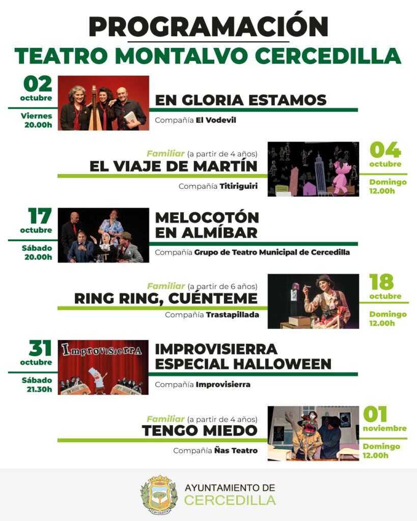 TEATRO MONTALVO-PROGRAMACIÓN DE OTOÑO